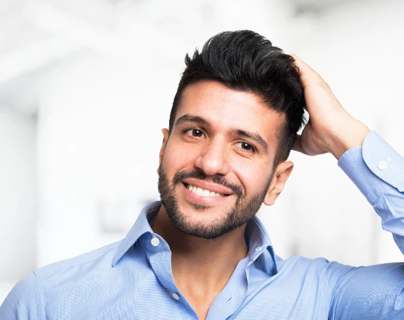 fue hair transpanted man mid size